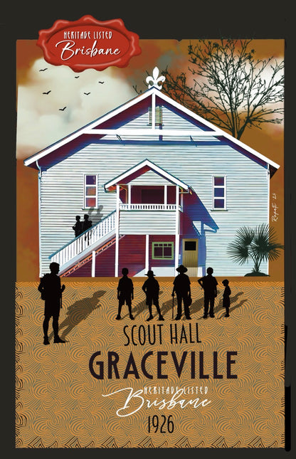 Scout Hall : Graceville Greeting card Pack / Set of 5