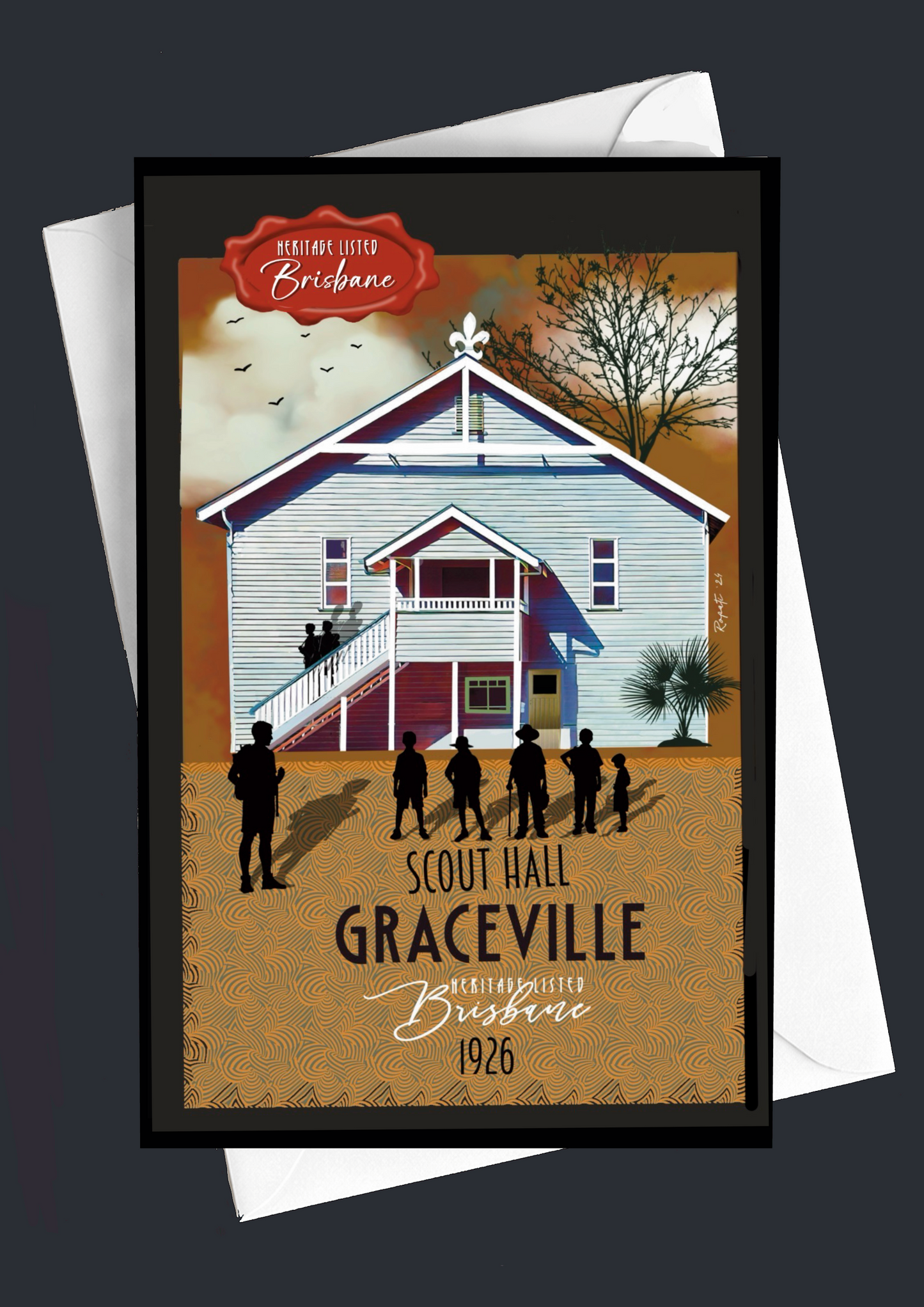 Scout Hall : Graceville Greeting card Pack / Set of 5