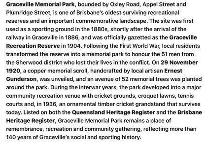 Memorial Park: Graceville Greeting card Pack / Set of 5