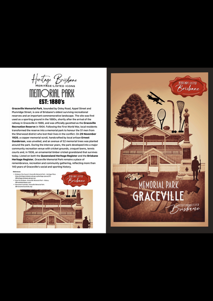 Memorial Park: Graceville Greeting card Pack / Set of 5