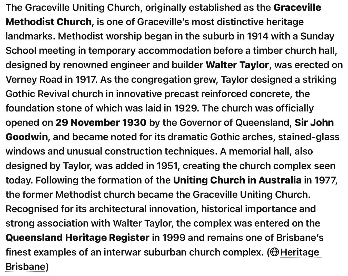 Methodist/ Uniting Church : Graceville Greeting card Pack / Set of 5