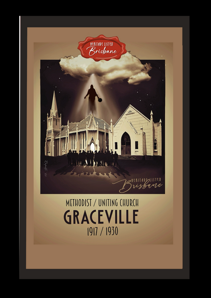 Methodist/ Uniting Church : Graceville Greeting card Pack / Set of 5