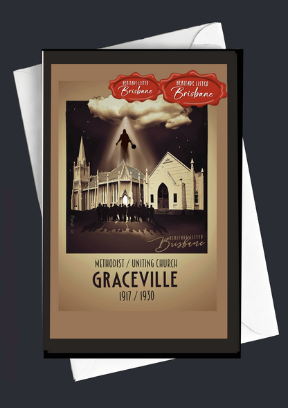 Methodist/ Uniting Church : Graceville Greeting card Pack / Set of 5
