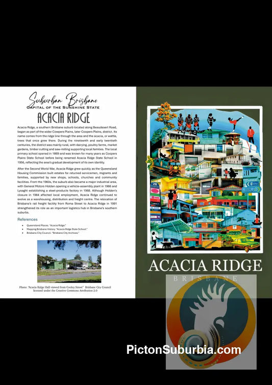 Acacia Ridge Greeting Card Pack / Set of 5 - greeting Card