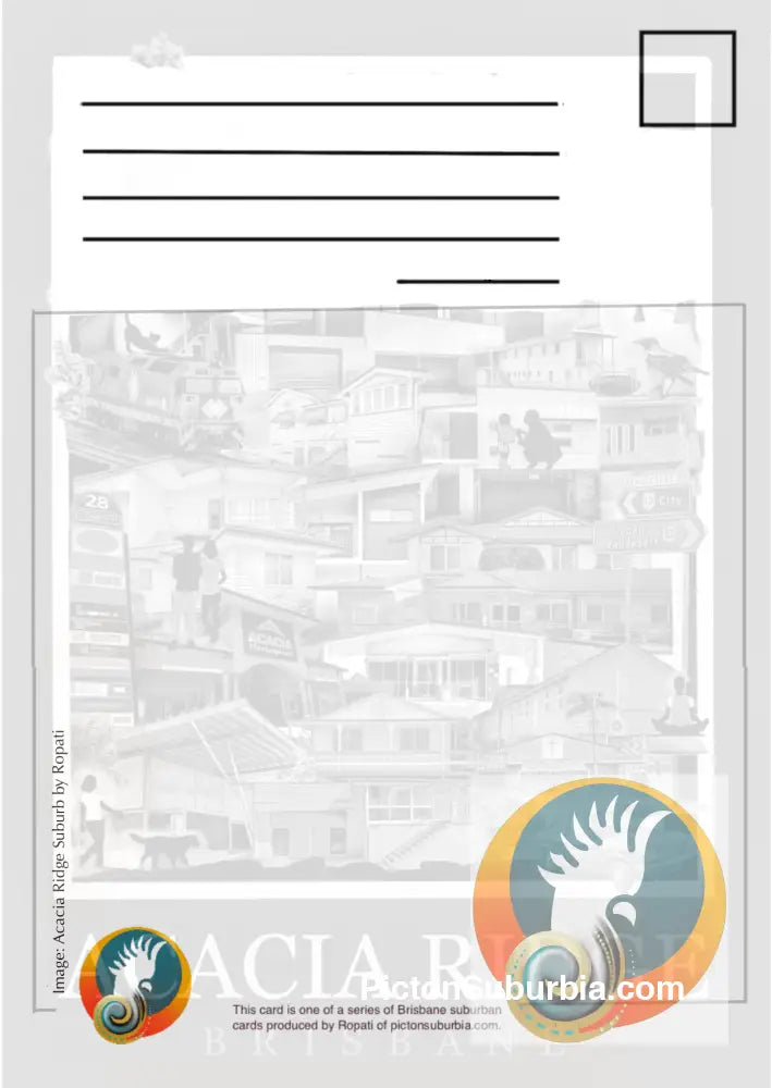 Acacia Ridge: Postcard (A6 or A5 sizes/ Set of 5) - Physical good