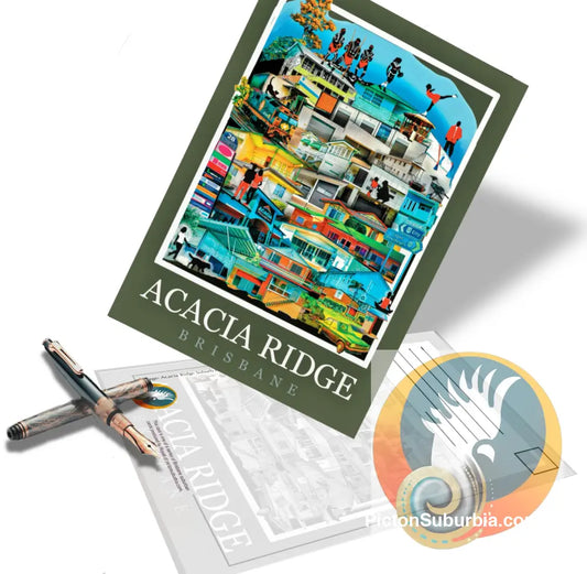 Acacia Ridge: Postcard (A6 or A5 sizes/ Set of 5) - Physical good