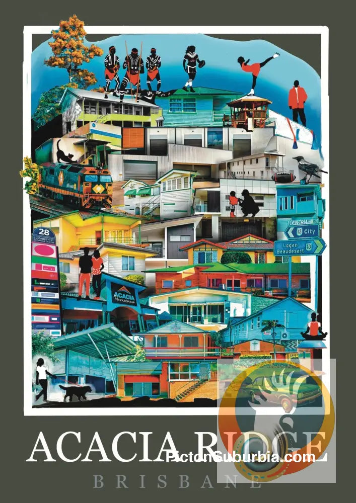 Acacia Ridge: Art print - Physical good