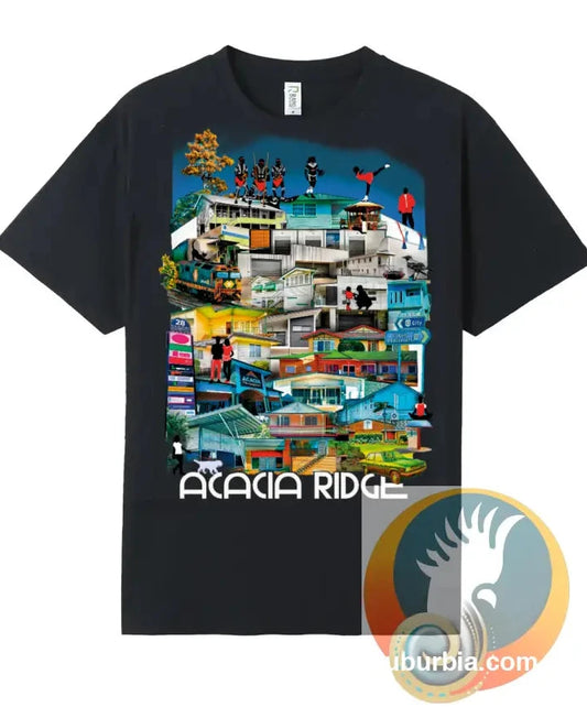 Acacia Ridge Suburban Tee - Black / XS - T-shirt