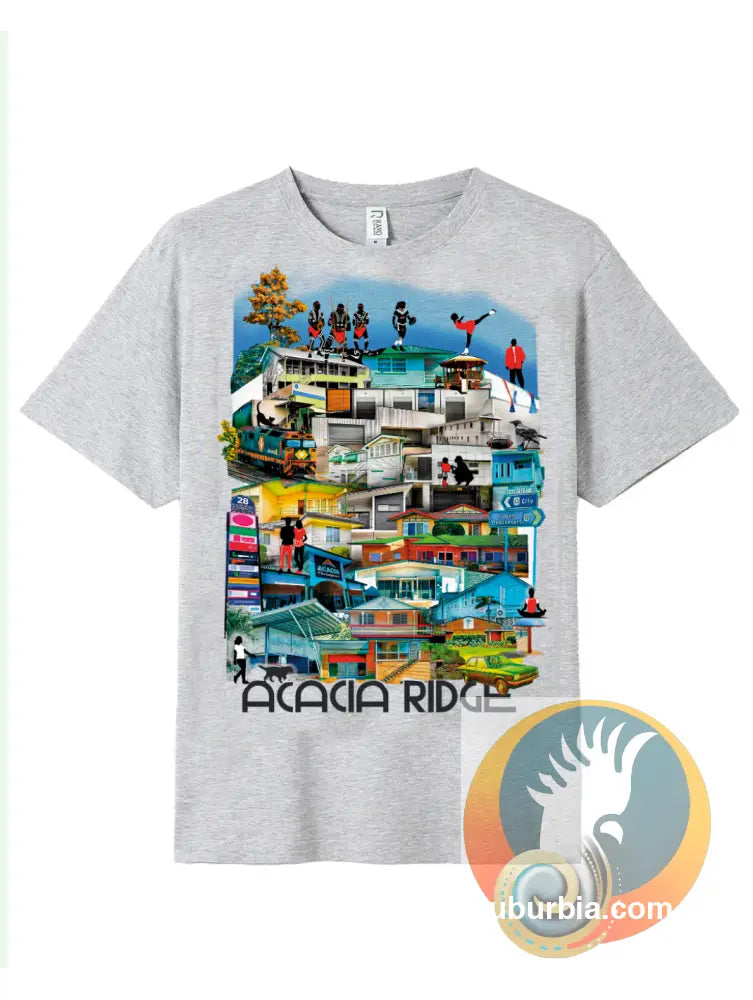 Acacia Ridge Suburban Tee - Marle Grey / XS - T-shirt