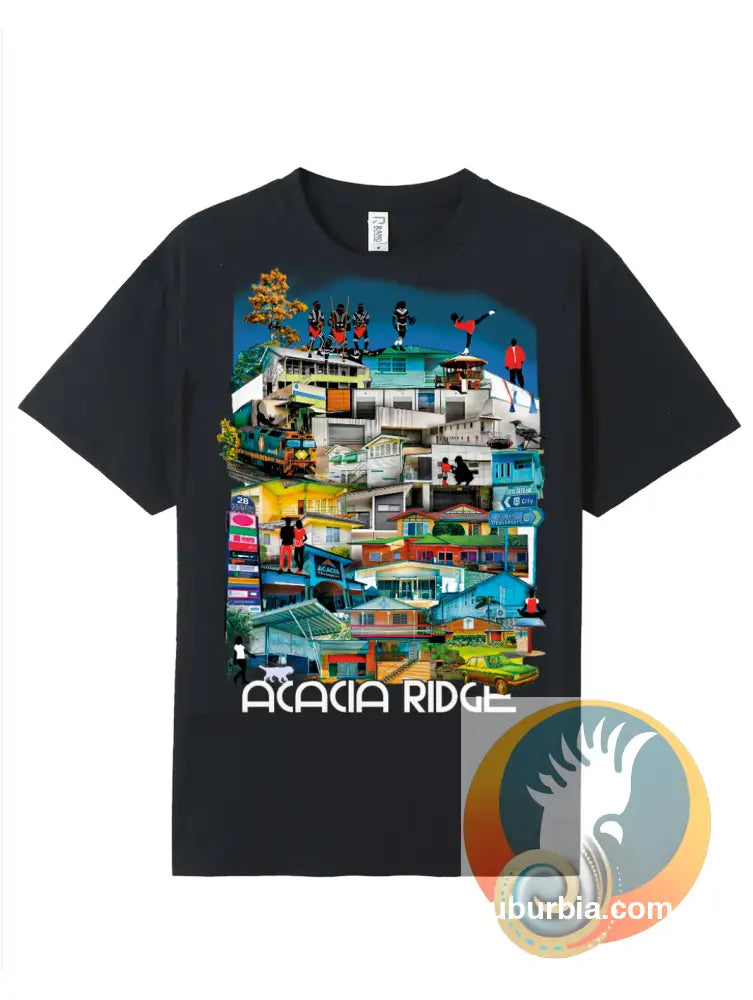 Acacia Ridge Suburban Tee - Navy / XS - T-shirt