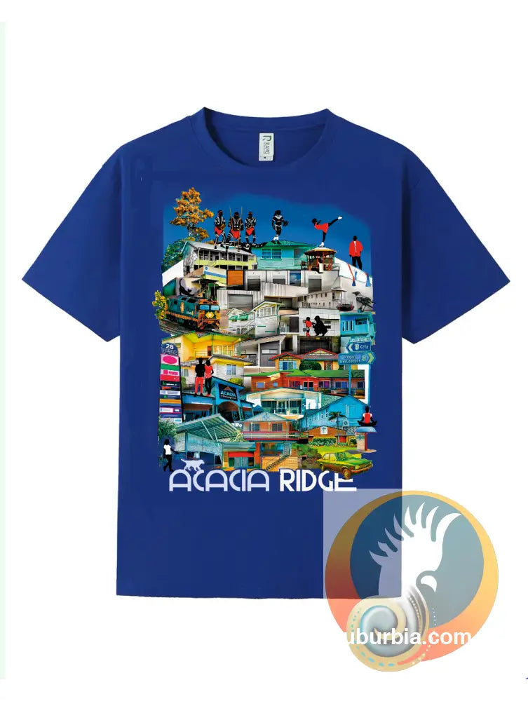 Acacia Ridge Suburban Tee - Royal / XS - T-shirt