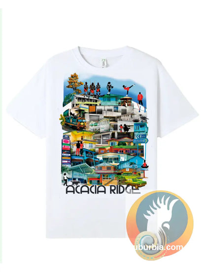 Acacia Ridge Suburban Tee - White / XS - T-shirt