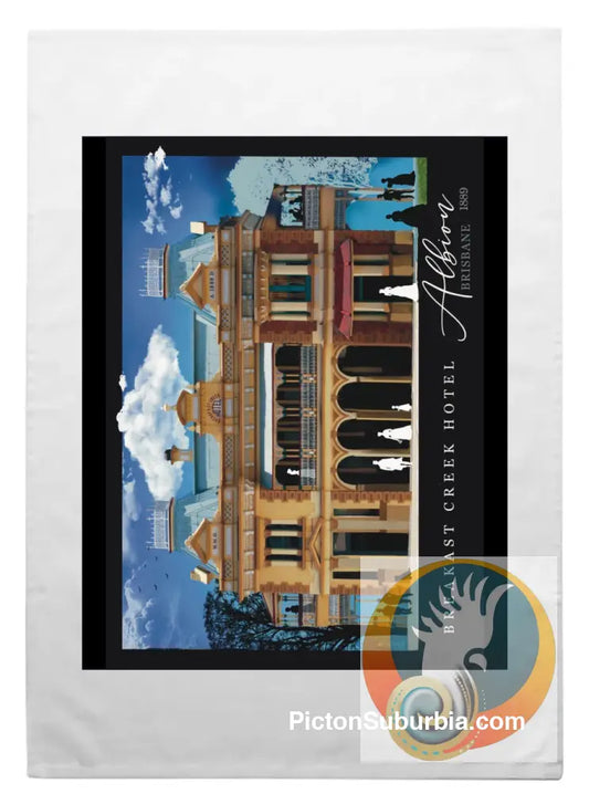 Albion: Breakfast Creek Hotel Tea Towel - Physical good