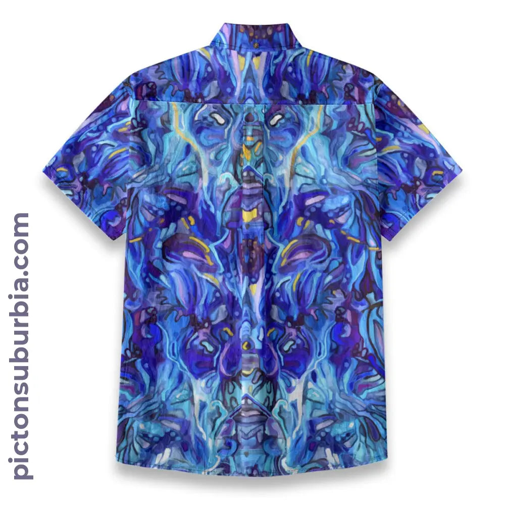 All-Over Print Men’s Breathable Shirt|140GSM Slub Cotton