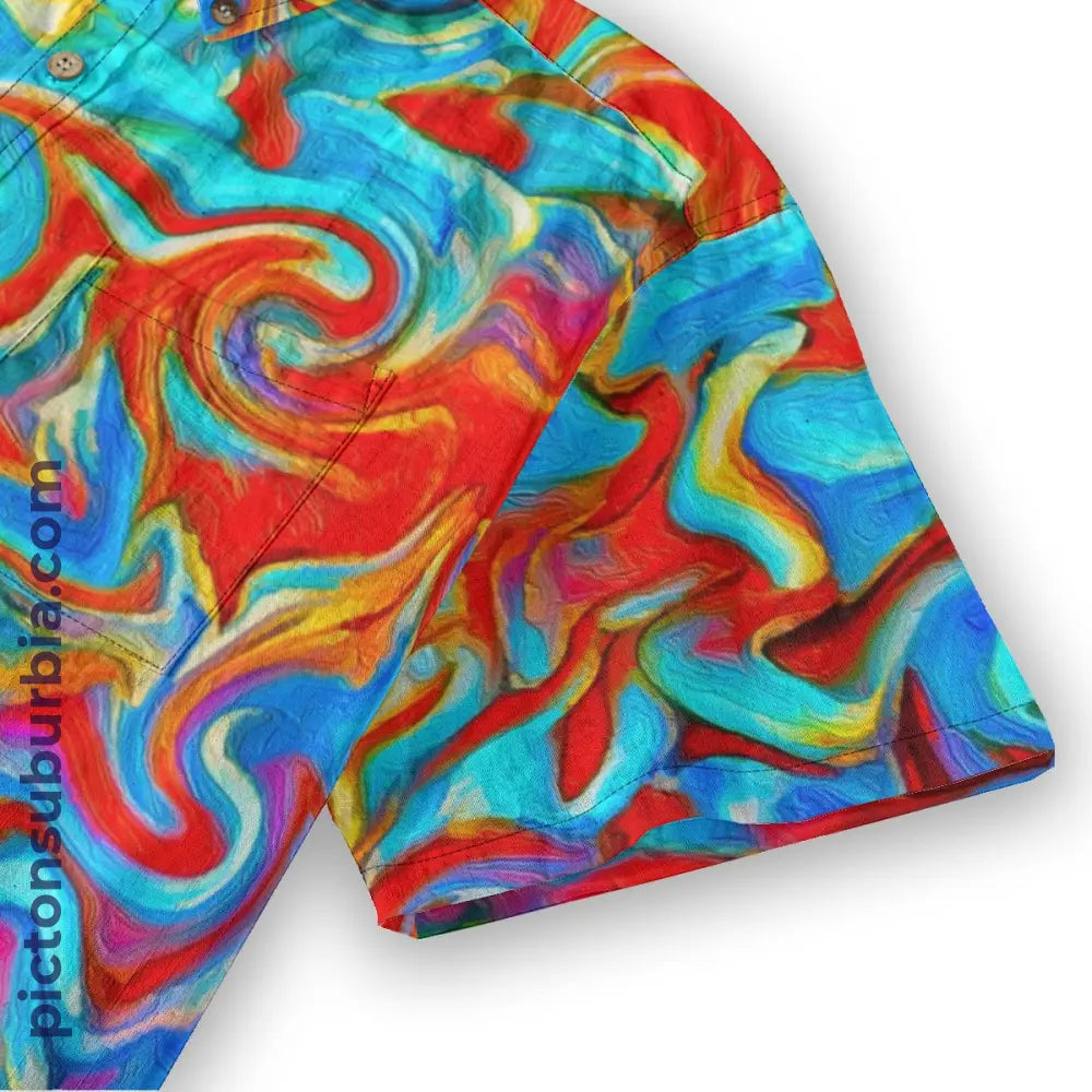 All-Over Print Men’s Breathable Shirt|140GSM Slub Cotton