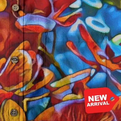 All-Over Print Men’s Breathable Shirt|140GSM Slub Cotton