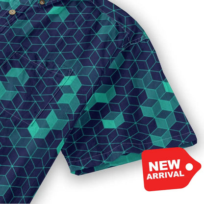 All-Over Print Men’s Breathable Shirt|140GSM Slub Cotton