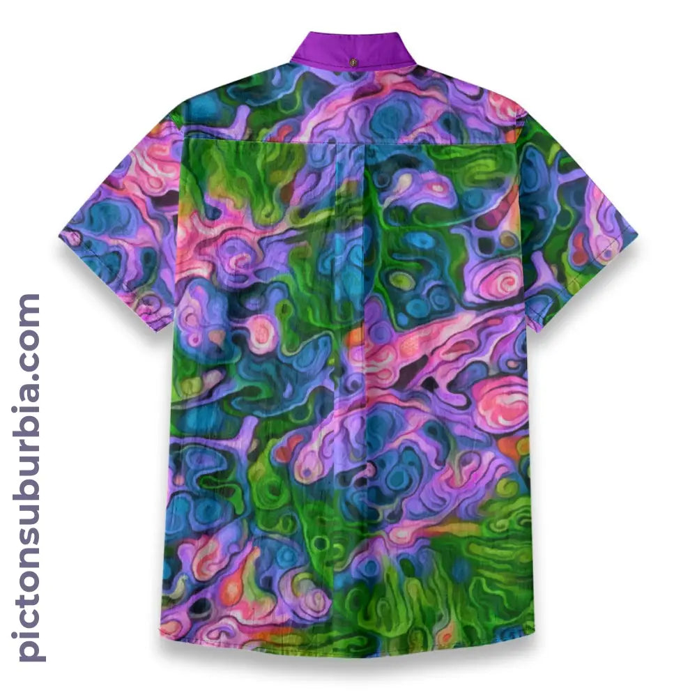 All-Over Print Men’s Breathable Shirt|140GSM Slub Cotton