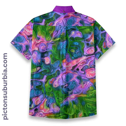 All-Over Print Men’s Breathable Shirt|140GSM Slub Cotton