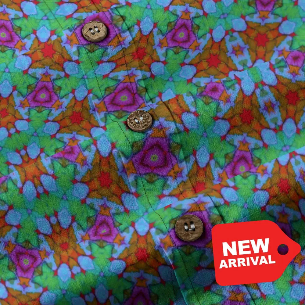 All-Over Print Men’s Breathable Shirt|140GSM Slub Cotton