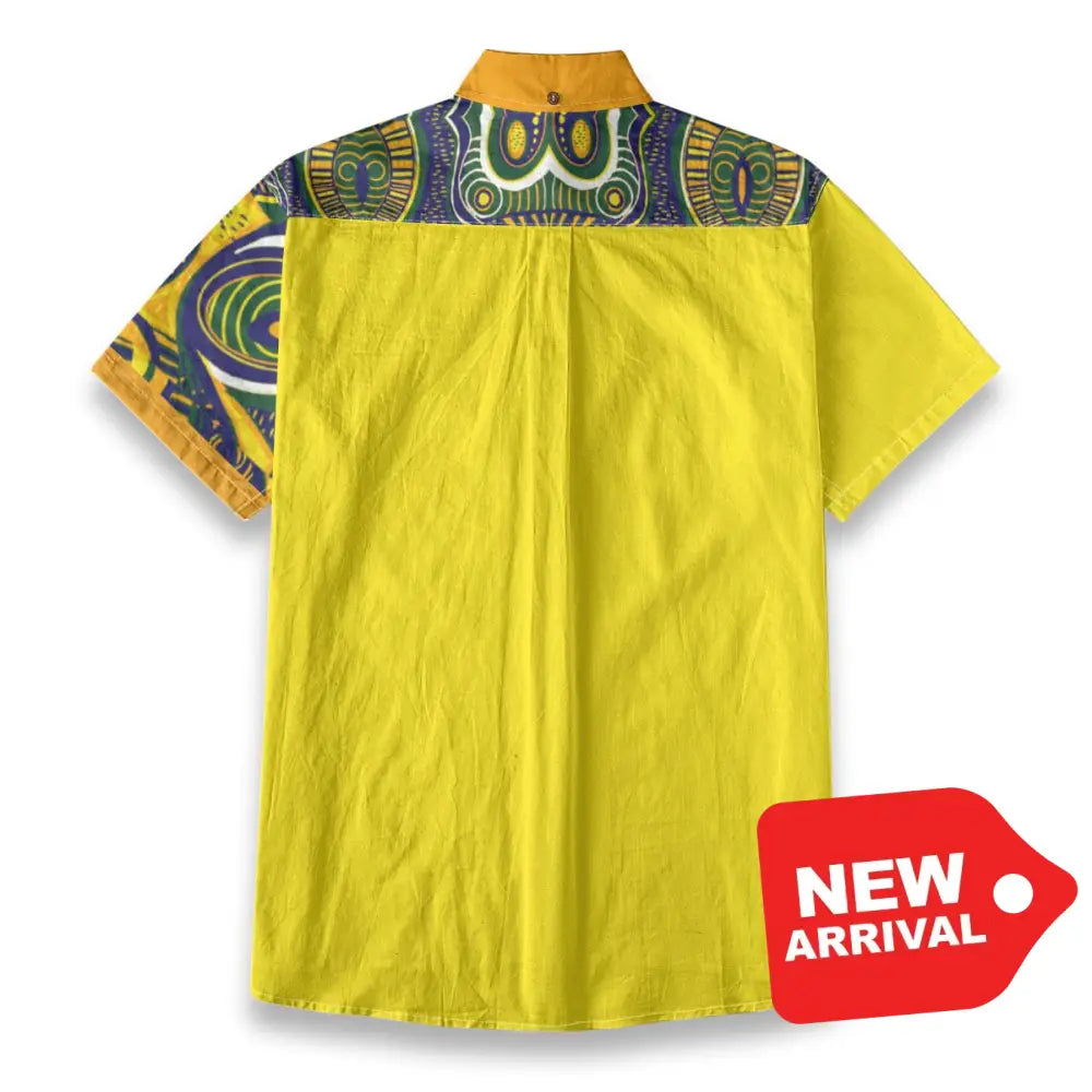 All-Over Print Men’s Breathable Shirt|140GSM Slub Cotton