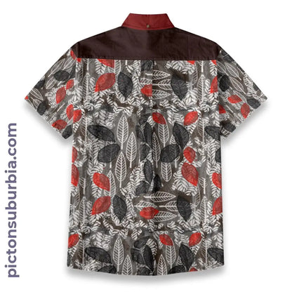 All-Over Print Men’s Breathable Shirt|140GSM Slub Cotton