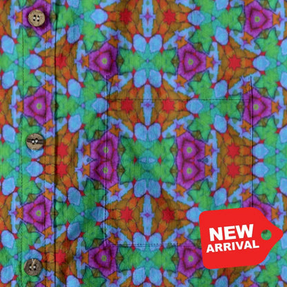 All-Over Print Men’s Breathable Shirt|140GSM Slub Cotton