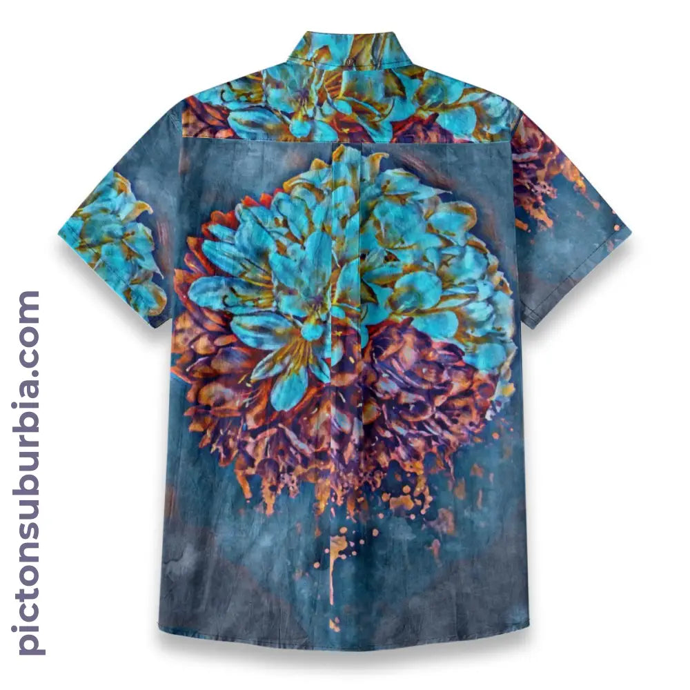 All-Over Print Men’s Breathable Shirt|140GSM Slub Cotton