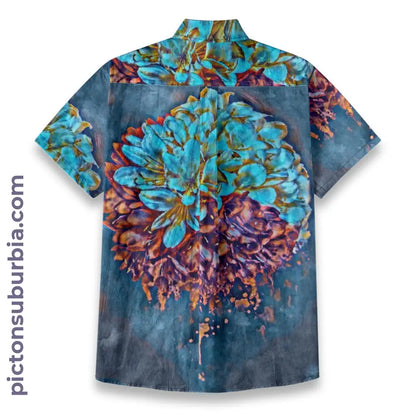All-Over Print Men’s Breathable Shirt|140GSM Slub Cotton