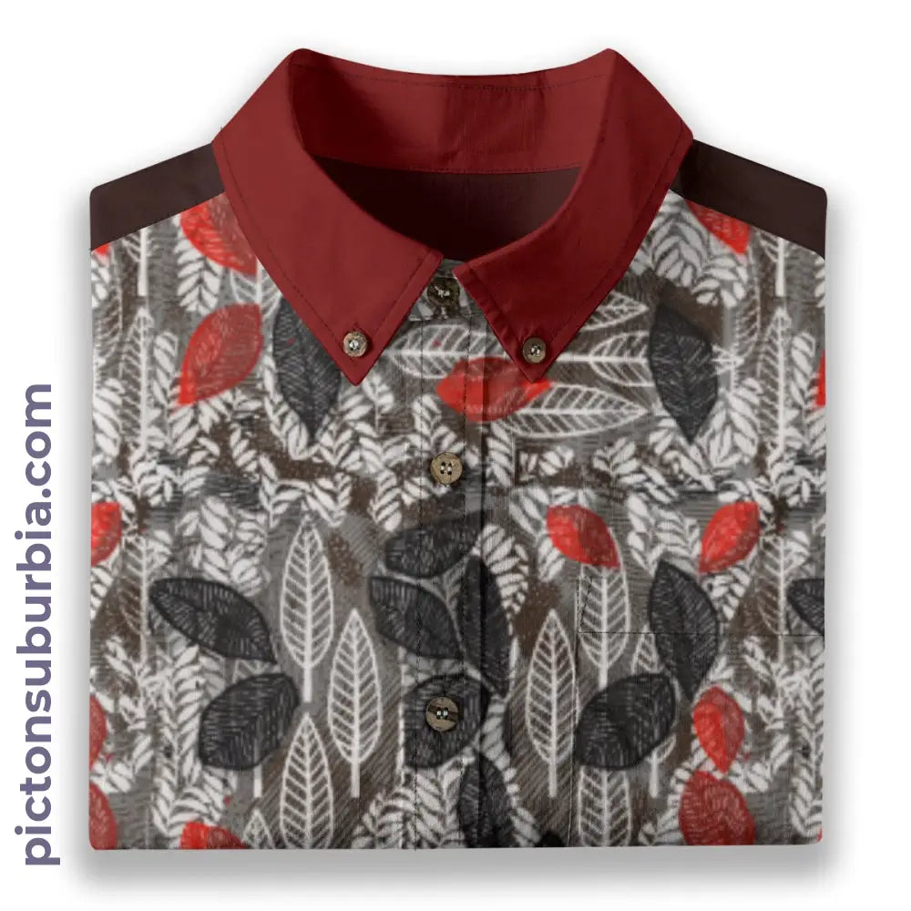 All-Over Print Men’s Breathable Shirt|140GSM Slub Cotton