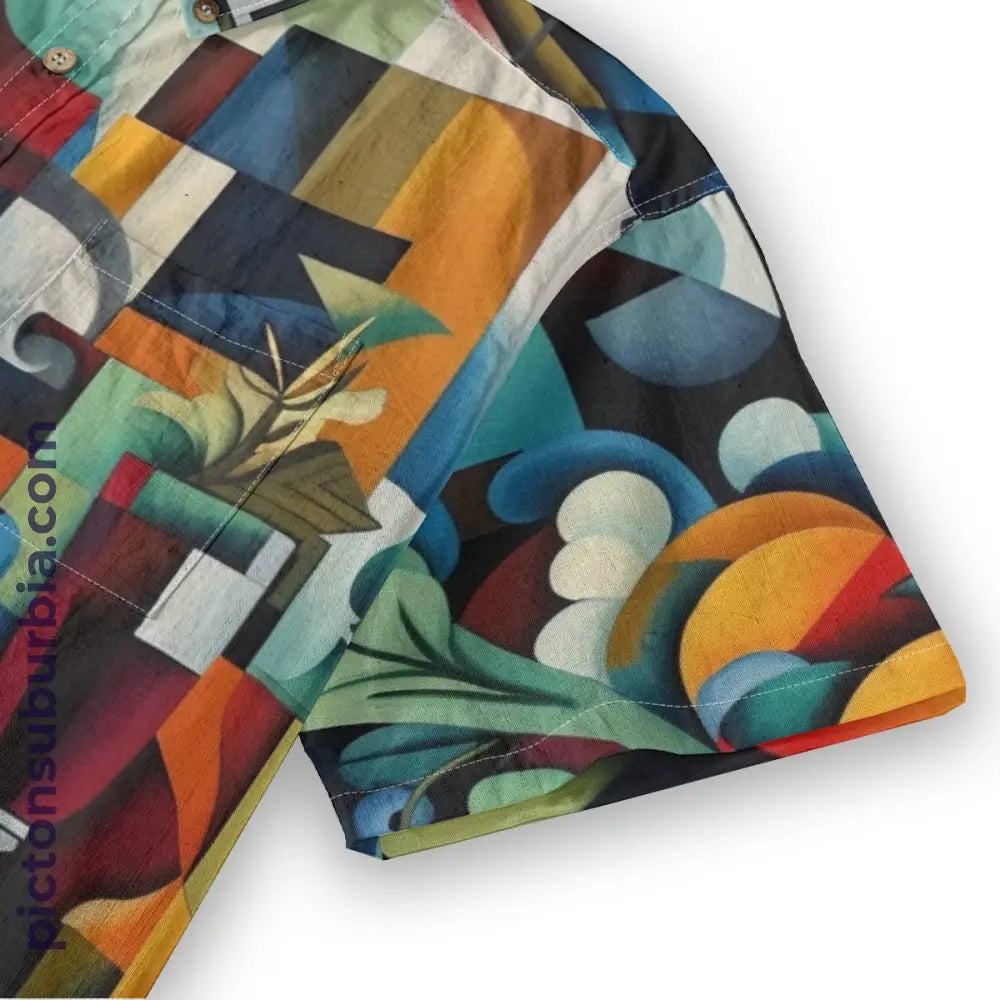 All-Over Print Men’s Breathable Shirt|140GSM Slub Cotton