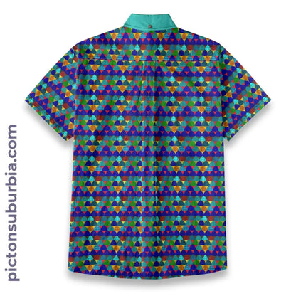 All-Over Print Men’s Breathable Shirt|140GSM Slub Cotton