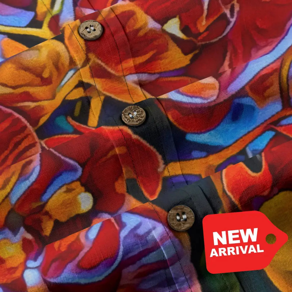 All-Over Print Men’s Breathable Shirt|140GSM Slub Cotton
