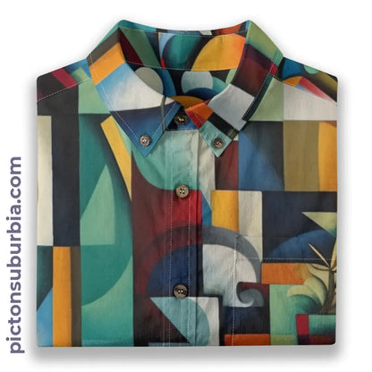 All-Over Print Men’s Breathable Shirt|140GSM Slub Cotton