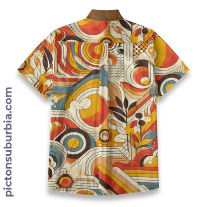 All-Over Print Men’s Breathable Shirt|140GSM Slub Cotton