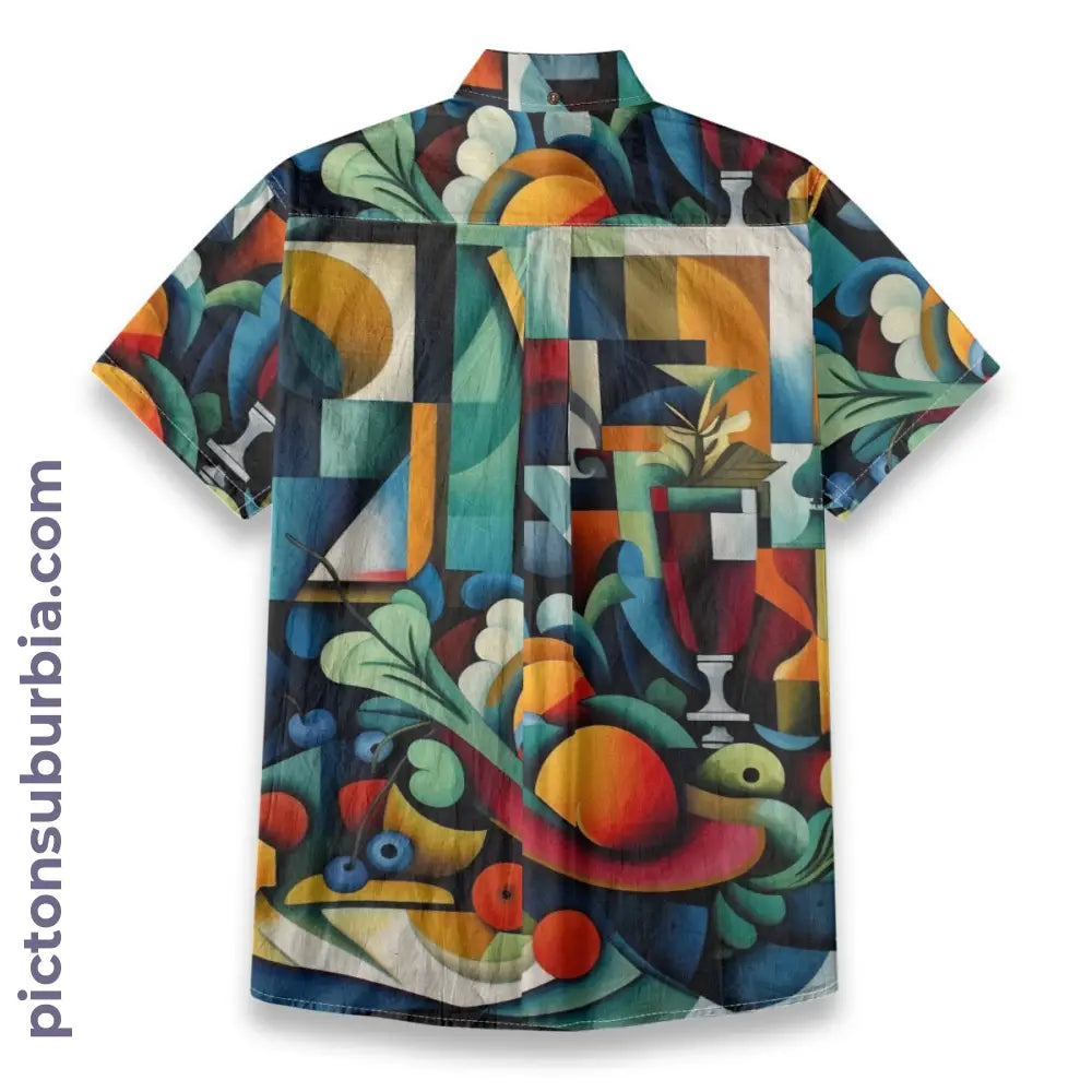 All-Over Print Men’s Breathable Shirt|140GSM Slub Cotton