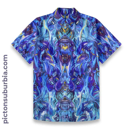 All-Over Print Men’s Breathable Shirt|140GSM Slub Cotton