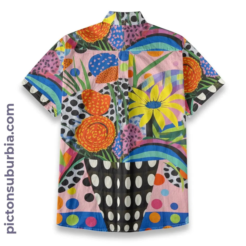 All-Over Print Men’s Breathable Shirt|140GSM Slub Cotton
