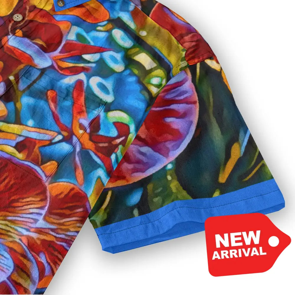 All-Over Print Men’s Breathable Shirt|140GSM Slub Cotton
