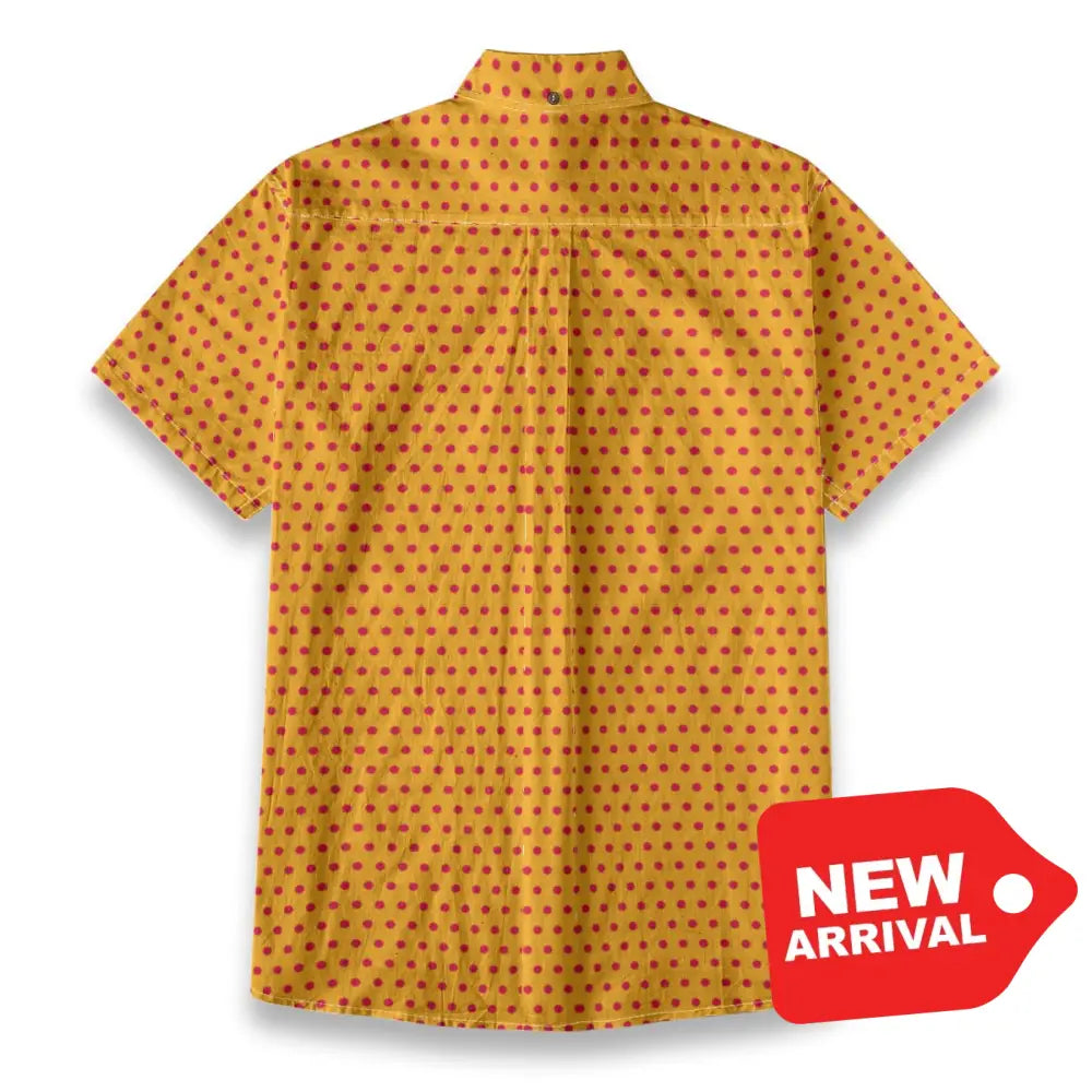 All-Over Print Men’s Breathable Shirt|140GSM Slub Cotton