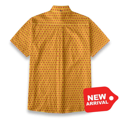 All-Over Print Men’s Breathable Shirt|140GSM Slub Cotton