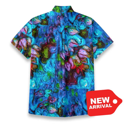 All-Over Print Men’s Breathable Shirt|140GSM Slub Cotton