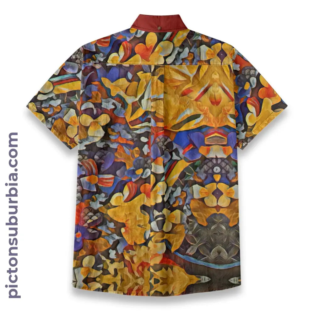 All-Over Print Men’s Breathable Shirt|140GSM Slub Cotton