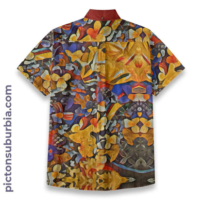 All-Over Print Men’s Breathable Shirt|140GSM Slub Cotton