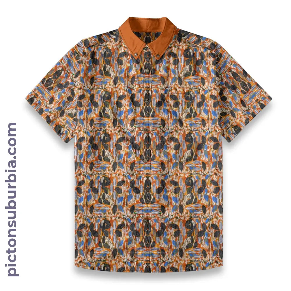 All-Over Print Men’s Breathable Shirt|140GSM Slub Cotton