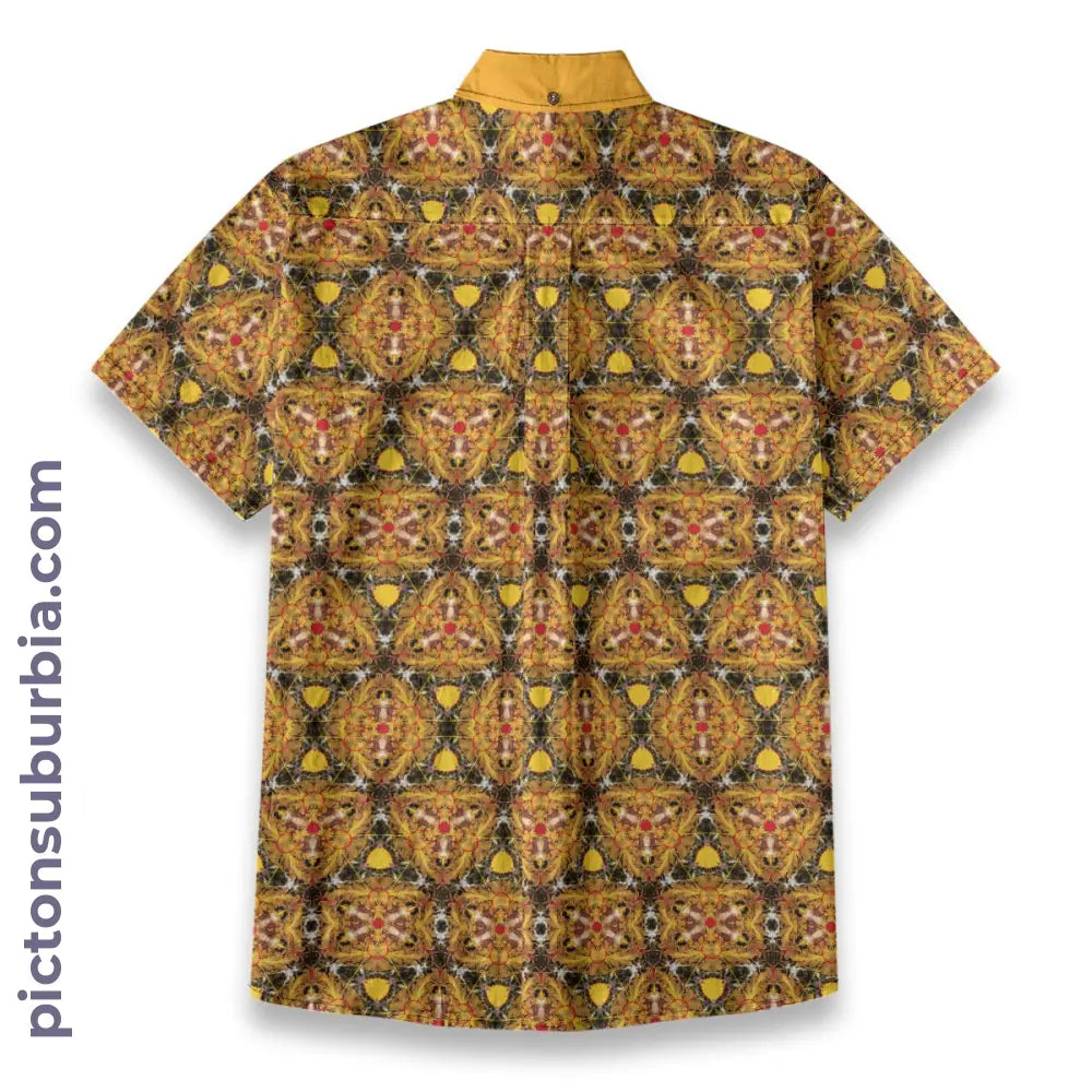 All-Over Print Men’s Breathable Shirt|140GSM Slub Cotton