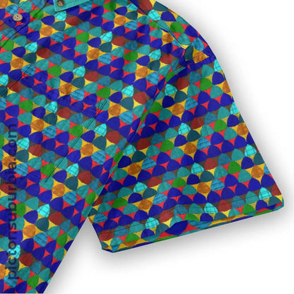 All-Over Print Men’s Breathable Shirt|140GSM Slub Cotton