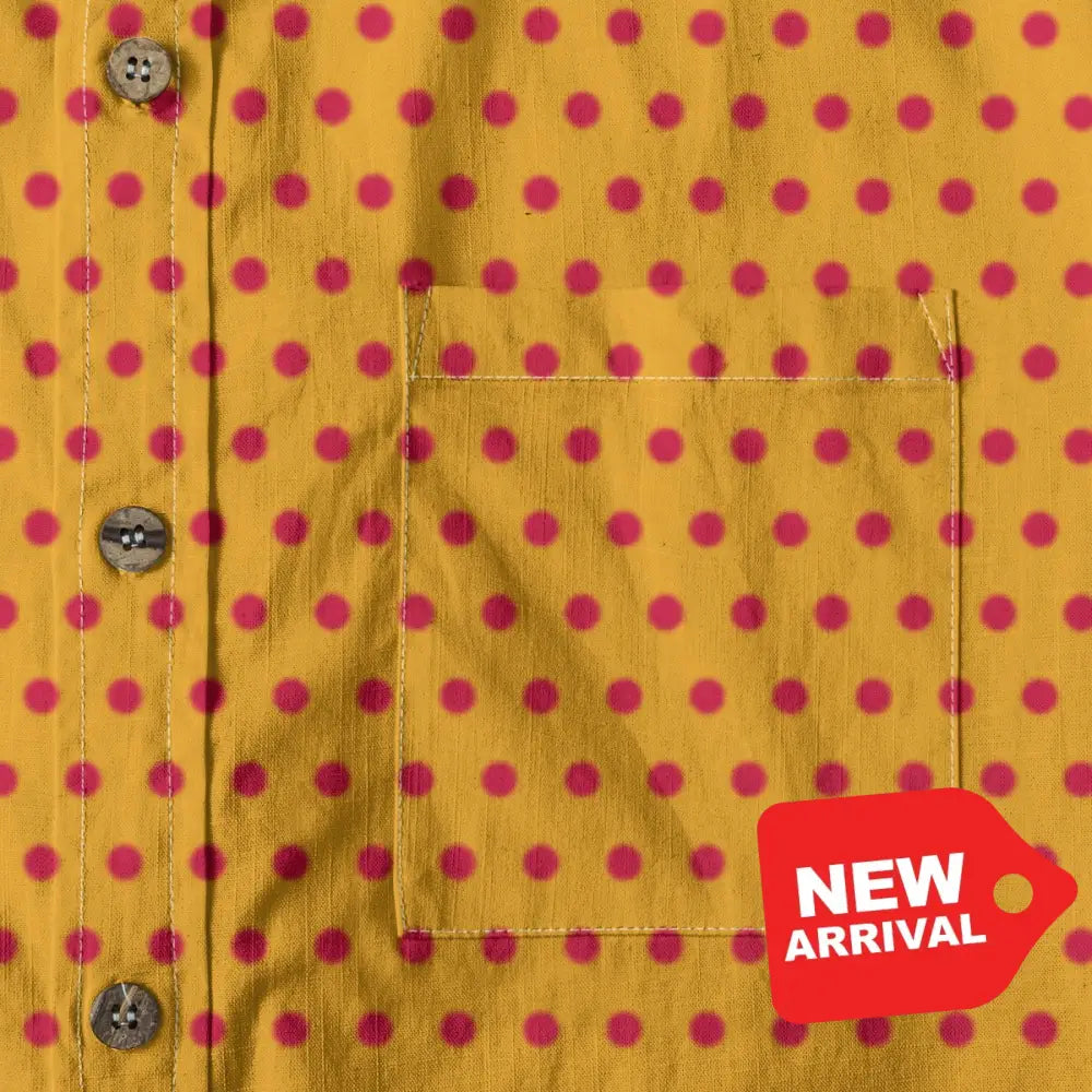 All-Over Print Men’s Breathable Shirt|140GSM Slub Cotton