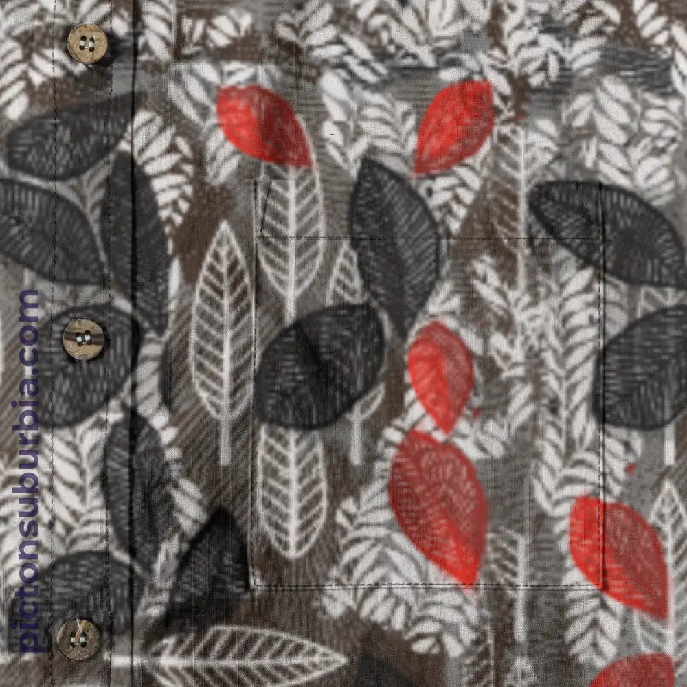 All-Over Print Men’s Breathable Shirt|140GSM Slub Cotton
