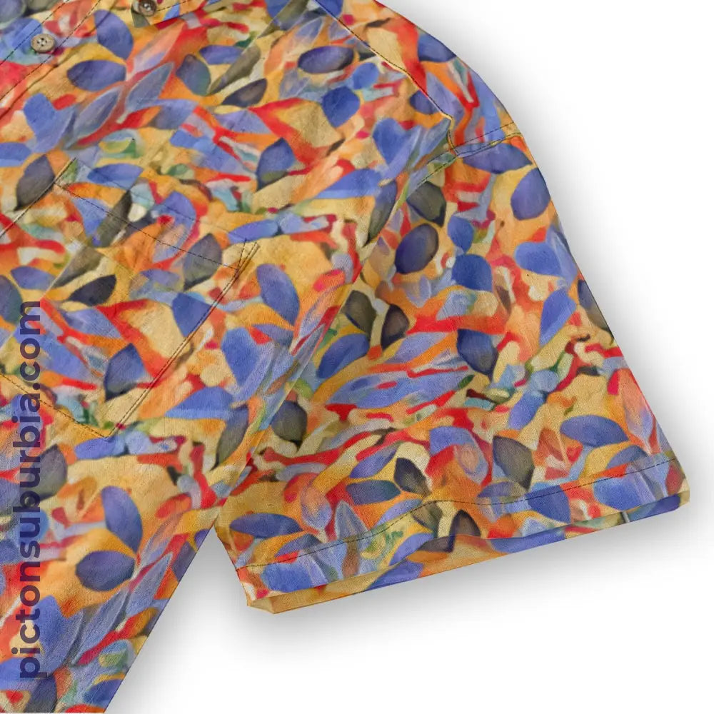 All-Over Print Men’s Breathable Shirt|140GSM Slub Cotton